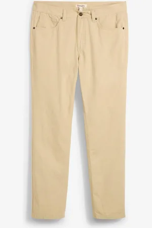 bonprix Pantaloni regular fit in twill di puro cotone, straight