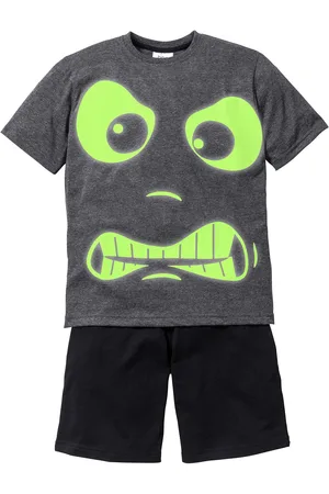 bonprix Pigiama corto Glow in the Dark