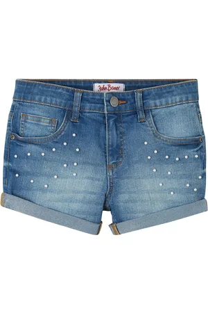 bonprix Shorts di jeans a vita media