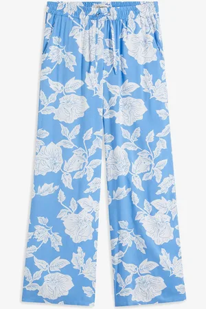 bonprix Pantaloni a palazzo in viscosa fluente