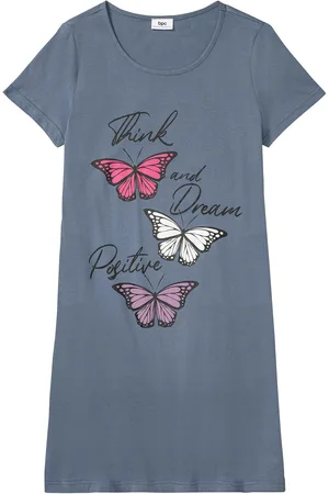 bonprix Camicia da notte in cotone biologico