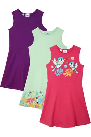 bonprix Abito in jersey di puro cotone biologico (pacco da 3)