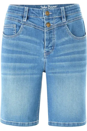 bonprix Bermuda in jeans elasticizzato