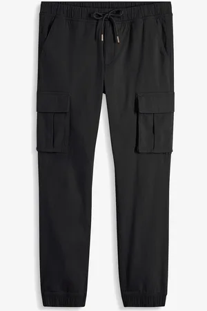 bonprix Pantaloni cargo con elastico in vita loose fit, straight