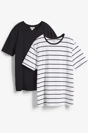 bonprix T-shirt in puro cotone biologico (pacco da 2)