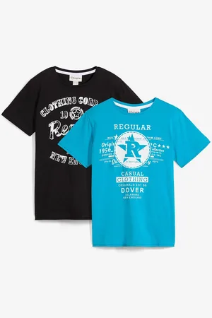 bonprix T-shirt in puro cotone biologico (pacco da 2)