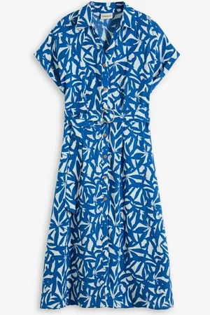bonprix Abito midi con cintura