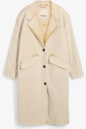 bonprix Trench lungo in twill
