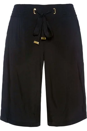 bonprix Bermuda in viscosa con cintura da annodare