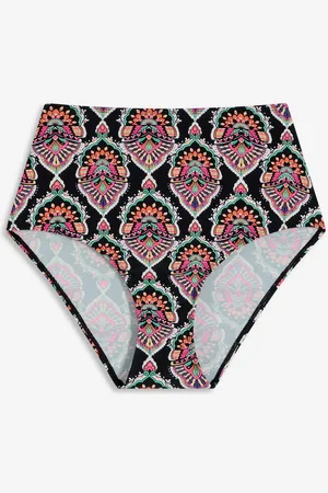 bonprix Slip per bikini a vita alta con sgambatura classica