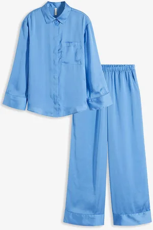 bonprix Pigiama oversize in tessuto di satin