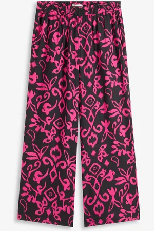 bonprix Pantaloni fantasia in viscosa fluente