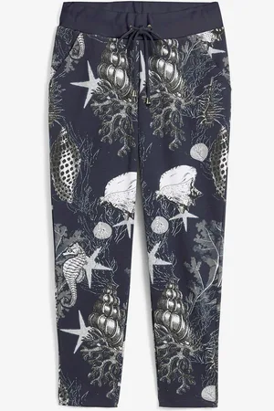bonprix Pantaloni in felpa di misto cotone