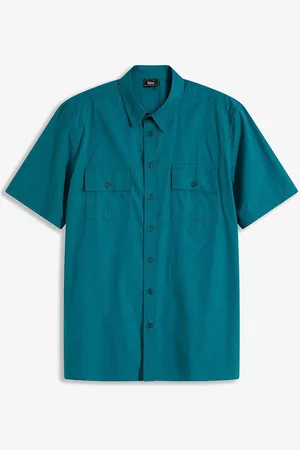 bonprix Camicia a maniche corte in puro cotone