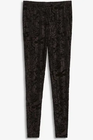 bonprix Leggings leggermente trasparenti con effetto burnout
