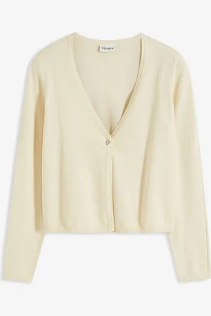 bonprix Cardigan semplice in maglia fine
