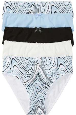 bonprix Slip alto con cotone biologico (pacco da 5)