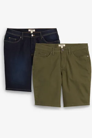 bonprix Bermuda in jeans elasticizzati, regular fit (pacco da 2)