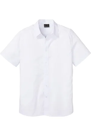 bonprix Camicia a maniche corte, slim fit