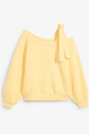 bonprix Felpa larga monospalla