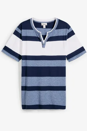 bonprix Maglia serafino a maniche corte