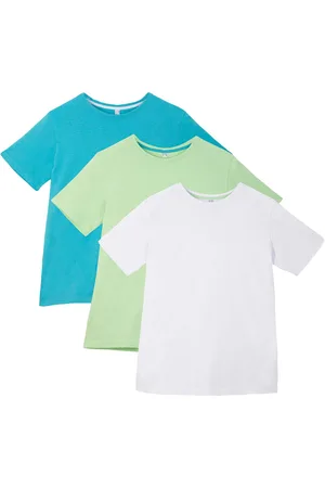 bonprix T-shirt in puro cotone (pacco da 3)