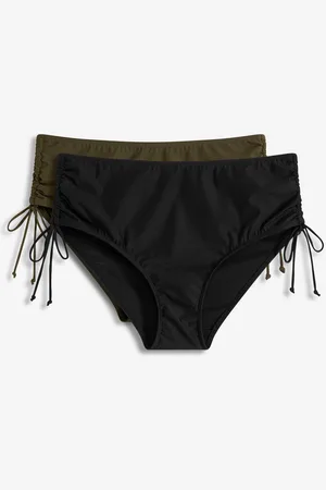 bonprix Slip per bikini con effetto modellante leggero (pacco da 2)