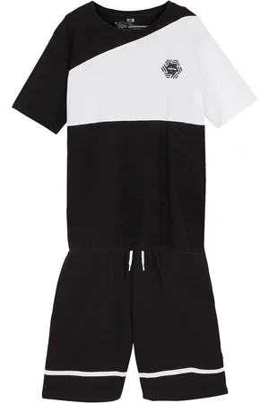 bonprix T-shirt e pantaloni corti in cotone biologico (set 2 pezzi)
