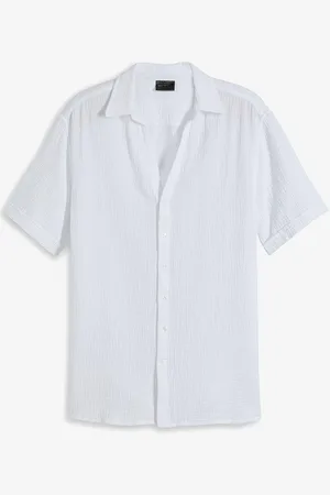 bonprix Camicia a maniche corte in mussola