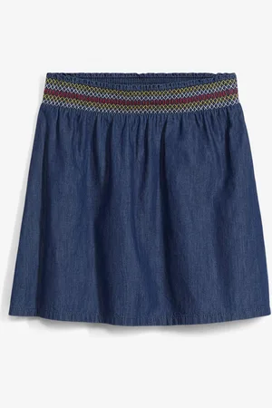 bonprix Gonna di jeans in puro cotone biologico