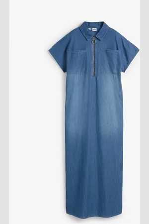bonprix Abito lungo di jeans