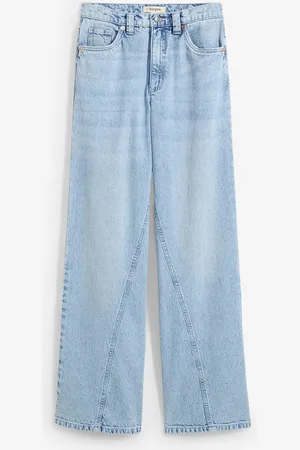 bonprix Jeans wide leg, vita alta