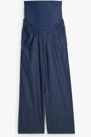 bonprix Jeans prémaman larghi in puro cotone biologico, lunghezza alla caviglia