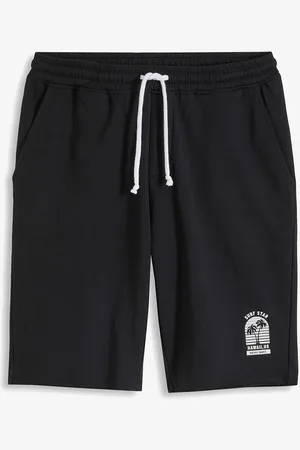 bonprix Bermuda in felpa con orlo aperto in cotone biologico, loose fit