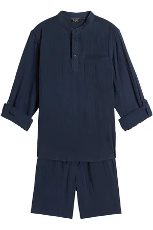 bonprix Camicia e pantaloni corti in mussola (set 2 pezzi)