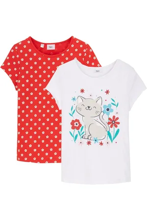 bonprix T-shirt in puro cotone biologico (pacco da 2)