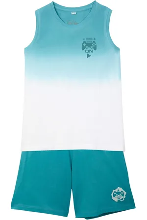 bonprix Canotta e pantaloncini in cotone biologico (set 2 pezzi)