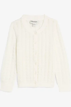 bonprix Cardigan traforato