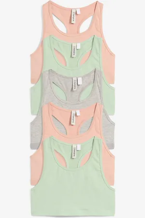 bonprix Reggiseno bustier con cotone biologico (pacco da 5)