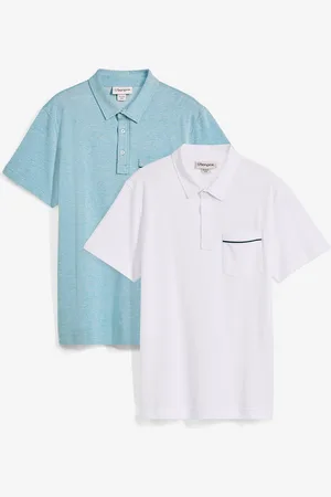 bonprix Polo in piquet di puro cotone (pacco da 2)