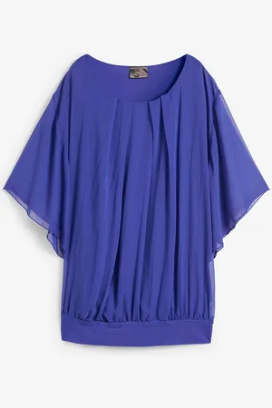 bonprix Blusa in chiffon con canotta