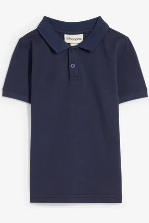 bonprix Polo in puro cotone a maniche corte