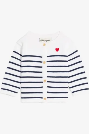 bonprix Cardigan in filato fine con bottoni