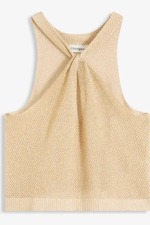 bonprix Top in maglia glitterato