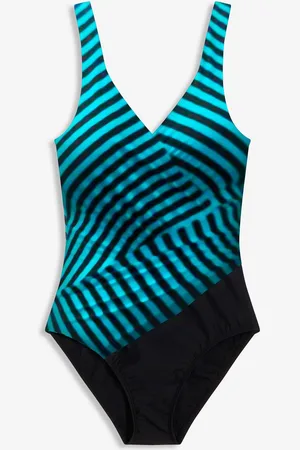 bonprix Costume intero con effetto modellante medio