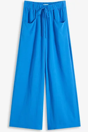 bonprix Pantaloni larghi in crêpe leggero