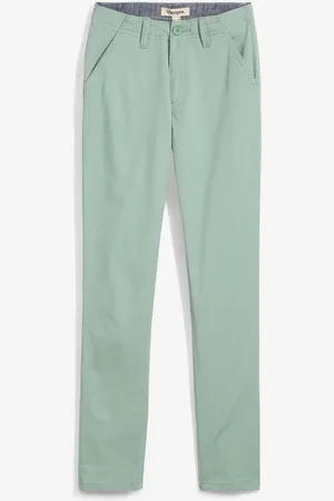 bonprix Pantaloni chino in cotone elasticizzato, slim fit