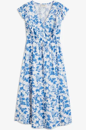 bonprix Abito midi in viscosa fluente