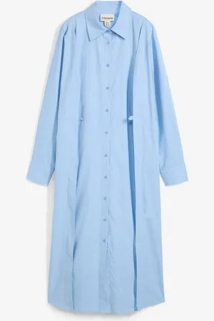 bonprix Abito chemisier oversize in misto viscosa