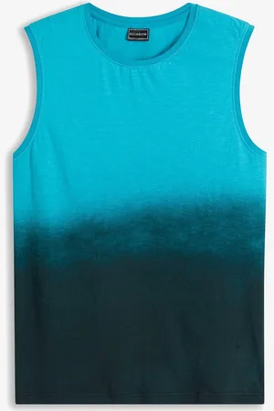bonprix Canotta con colori sfumati in cotone biologico, slim fit